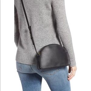 Madewell Black Half Moon Crossbody Bag